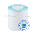 Coated paper barcode heat transfer adhesive label 4"*6"